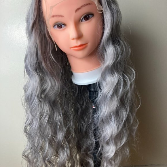 Gray Wigs Grey Lace Wig